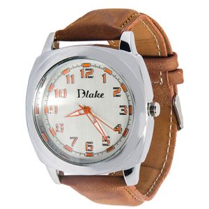 Quartz Round Analog White Watch