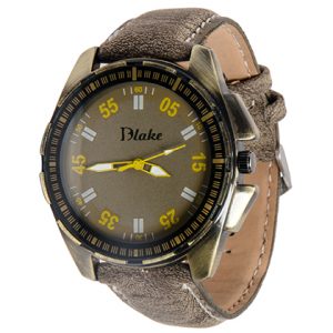 Quartz Round Analog Brown  Watch