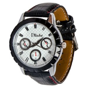 Quartz Round Analog White Watch